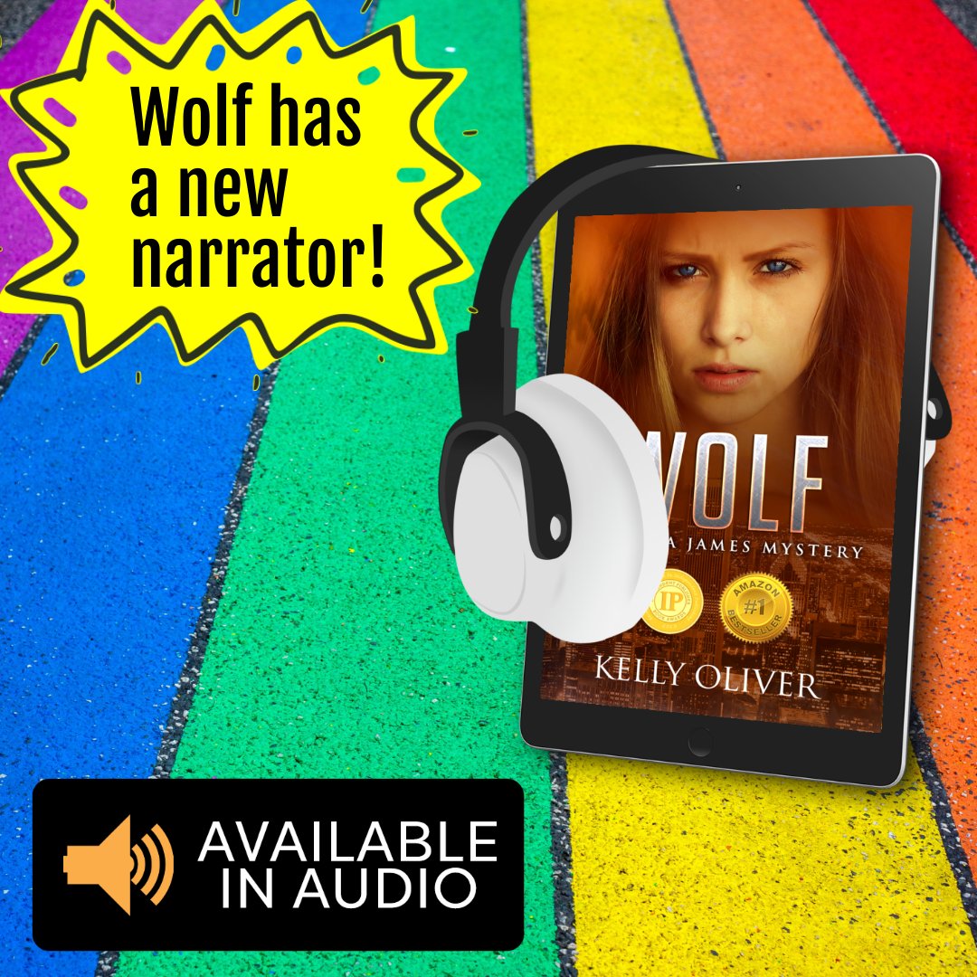 WOLF, #JessicaJamesMysteries book 1 audibook is now out in new narration. Find it on sale here: kellyoliver.store/collections/je…