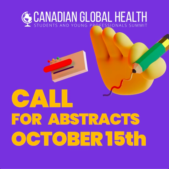 ghsyps's tweet photo. Abstract Submissions Open! Please fill out this Abstract Submission Form by October 15th, 2021 to submit your project: https://t.co/9nUAMnWoBk! 

Ouverture de la soumission des résumés! Veuillez remplir le formulaire avant le 15 octobre 2021 pour soumettre votre projet. https://t.co/WMcm1APzlE