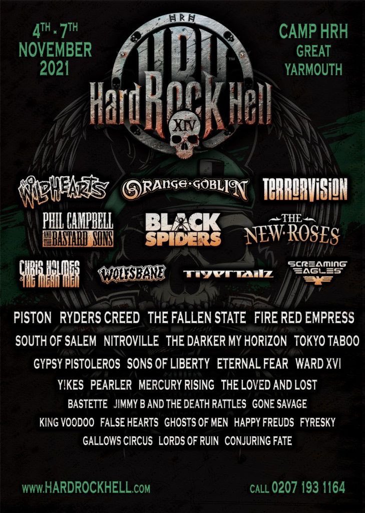 Coming to the UK in November!!;-)

Hard Rock Hell  XIV
4th-7th November 2021
Camp HRH, Great Yarmouth

#TheNewRoses #HardRockHell #UK