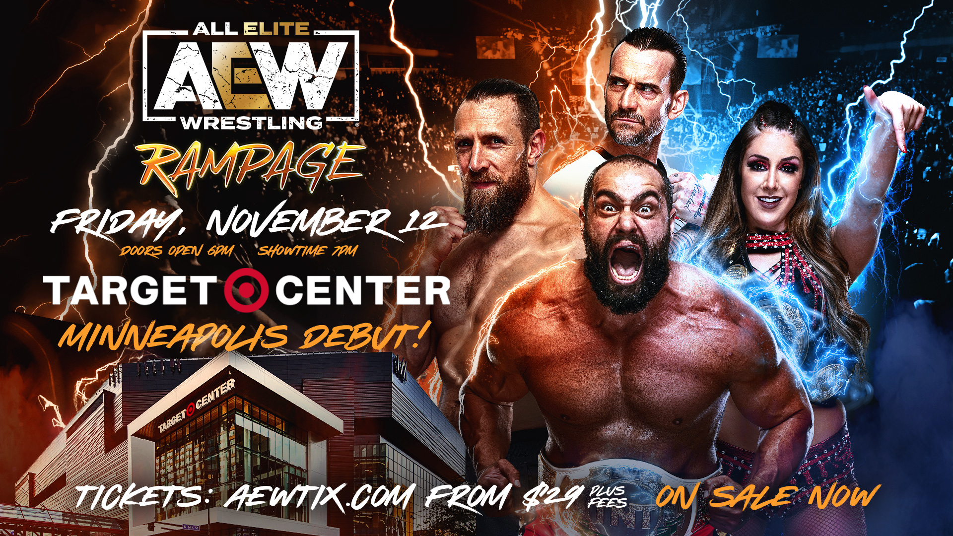 All Elite Wrestling on Twitter "AEW makes its Minneapolis debut at