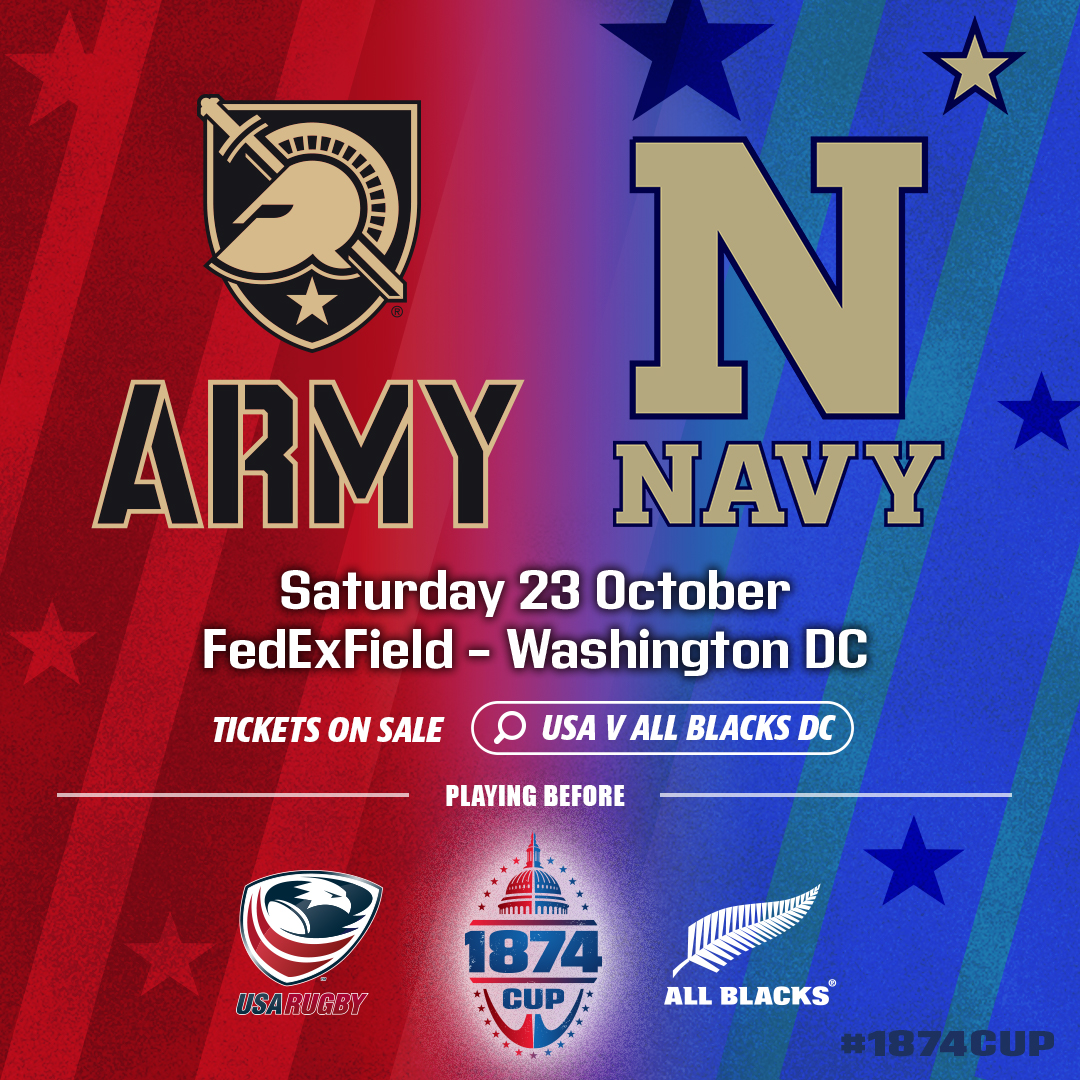 BIG NEWS | @ArmyWP_MRugby v @USNAMensRugby set to join historic #1874Cup. INFO » usarug.by/2XF1FT9 TICKETS » usarug.by/1874