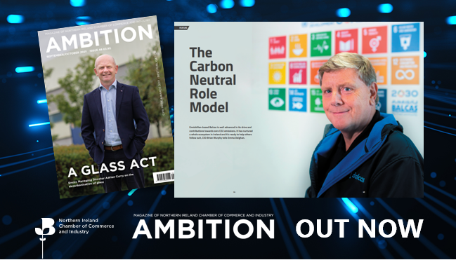 .@BalcasEnergy is well advanced in its drive and contributions towards zero CO2 emissions. It has nurtured a whole ecosystem in Ireland and it’s ready to help others follow suit, CEO Brian Murphy tells @EmmaDeig. 

Read more in the latest @NIChamber Ambition magazine out now.