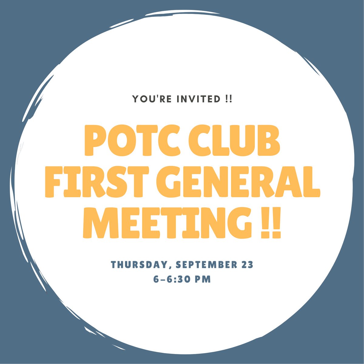 LamarPOTC's tweet photo. We are having our FIRST general meeting TODAY at 6-6:30 pm via zoom !!

I hope y’all can all join in !! :p

Keep a look out in the GroupMe for zoom link, click the link to join if you haven't already !! https://t.co/QomRlpT00M https://t.co/PCPSN6SZa5