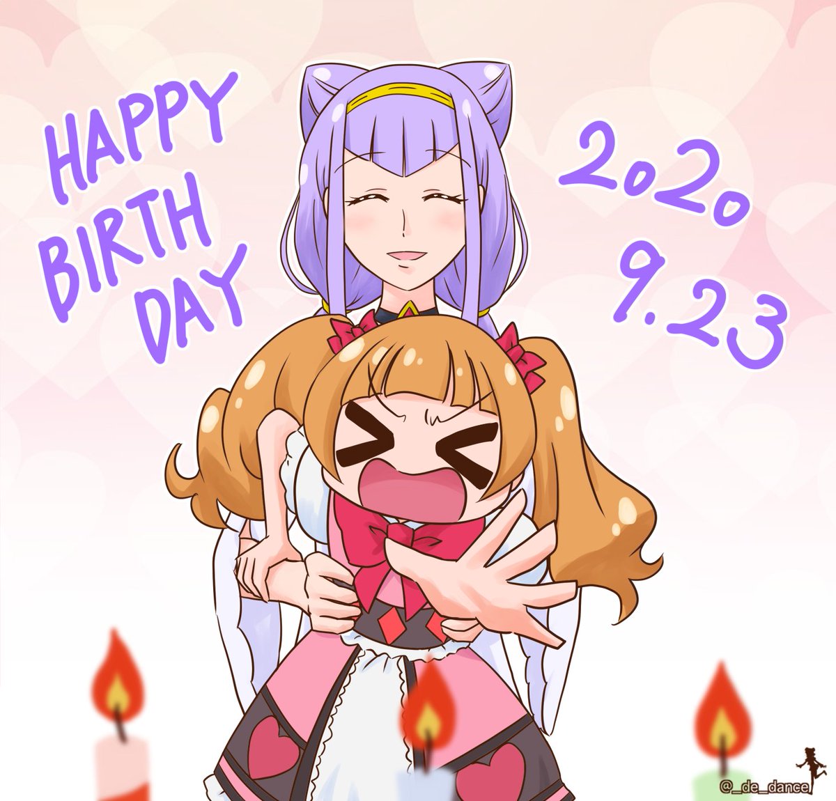 誕生日おめでとう🎉🎉🎉
せっかくなので過去絵でお祝い
 #キュアアムール生誕祭2021 