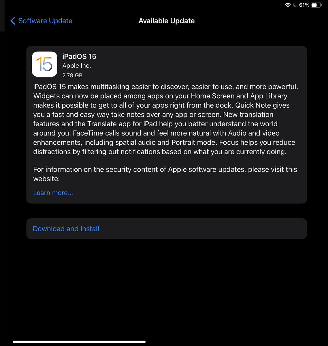 elsamelon's tweet image. Ipad air4 ใครอัพแล้วบ้าง รีวิวหน่อยค่า #iOS15th