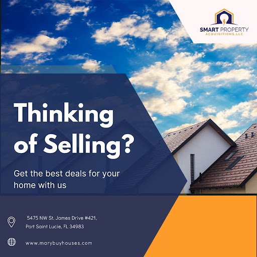 Thinking of selling your home?

With Smart Property Acquisition LLC, get

✅ FREE Initial Consultation!
✅ Easy, Fast and Hassle-Free Closings

#realestate #sellhousefast #floridarealestate