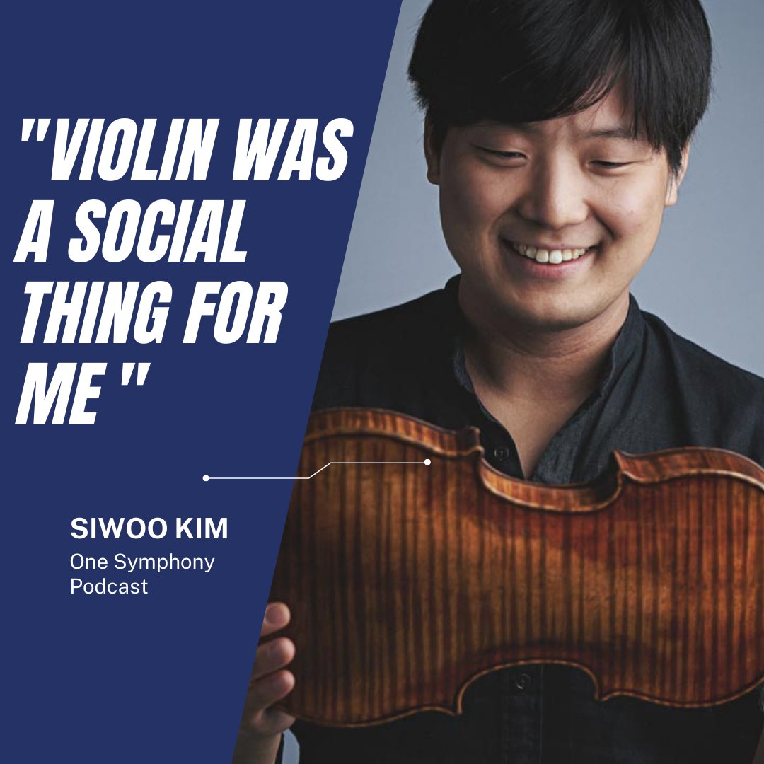 Have you checked out the latest episode of One Symphony featuring <a href="/siwookim/">Siwoo Kim</a> yet? Listen now at podlink.to/OneSymphonyKim 

#podcast #newepisode #onesymphony #musicpodcast #classicalmusic #vivofestival #chambermusician #concertmaster #soloist