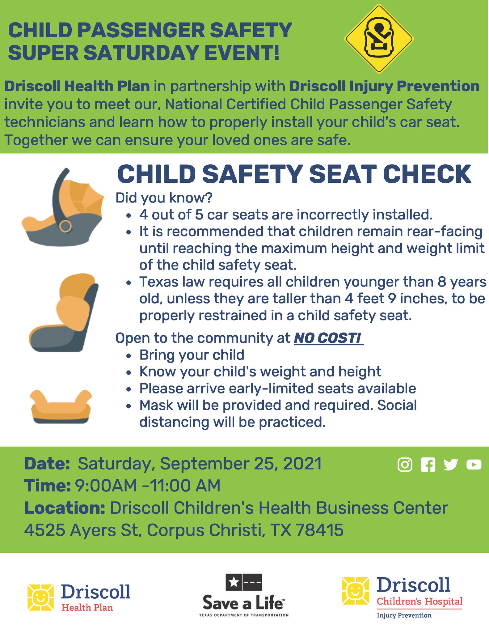 Principal 124+ imagen child seat laws texas In.thptnganamst.edu.vn