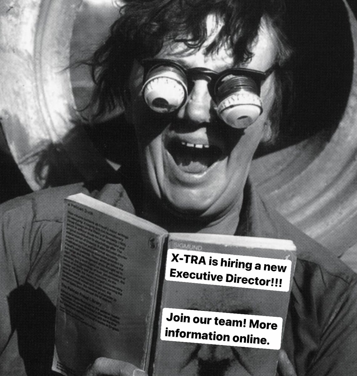 XTRAartjournal's tweet image. WE'RE HIRING! Project X Foundation for Art and Criticism seeks a new Executive Director to lead our organization during a period of transformation &amp;amp; opportunity. Interested? Please visit our website to view the full job posting and application instructions.