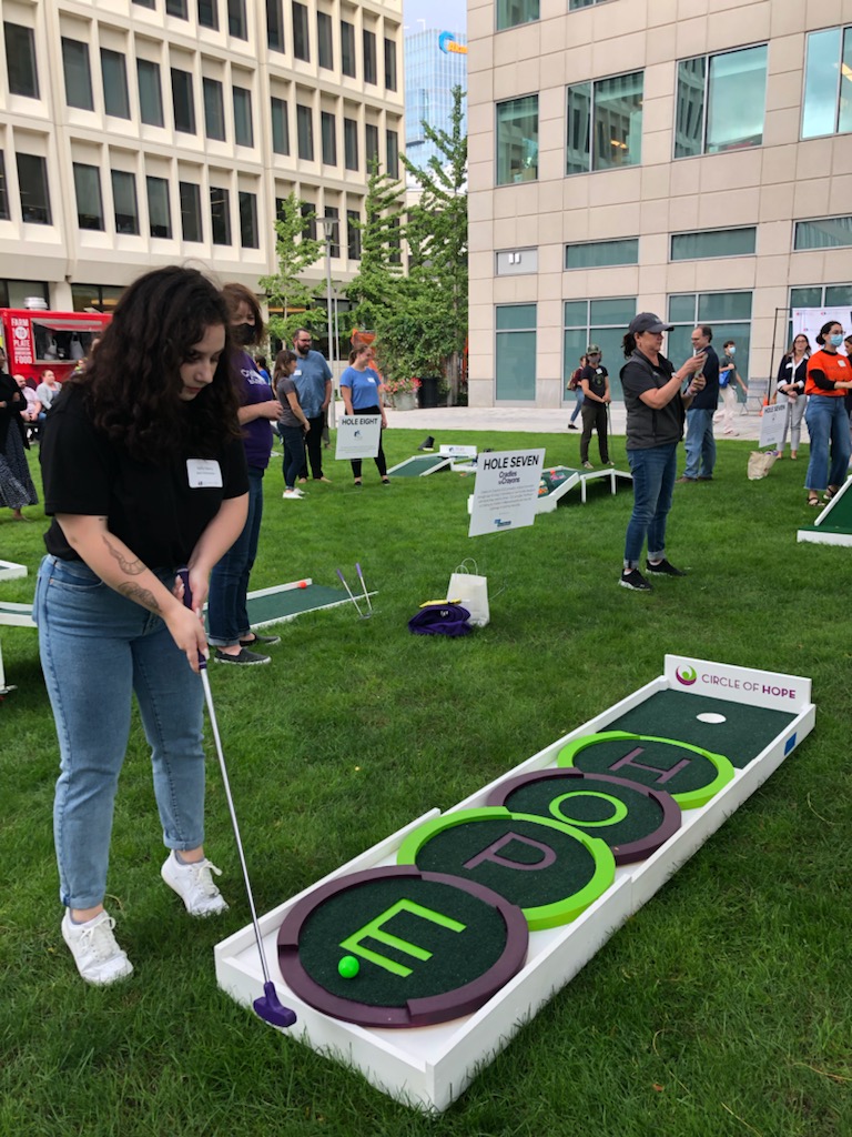 CircleofHopeBOS's tweet photo. A few more photos from last night's #MiniGolfForGood event. The tournament was a blast! Thanks again for including Circle of Hope, @LS_Cares! https://t.co/238GkYXg1e