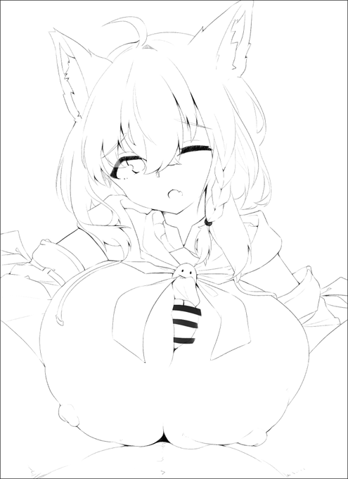 配信で描いたものです 