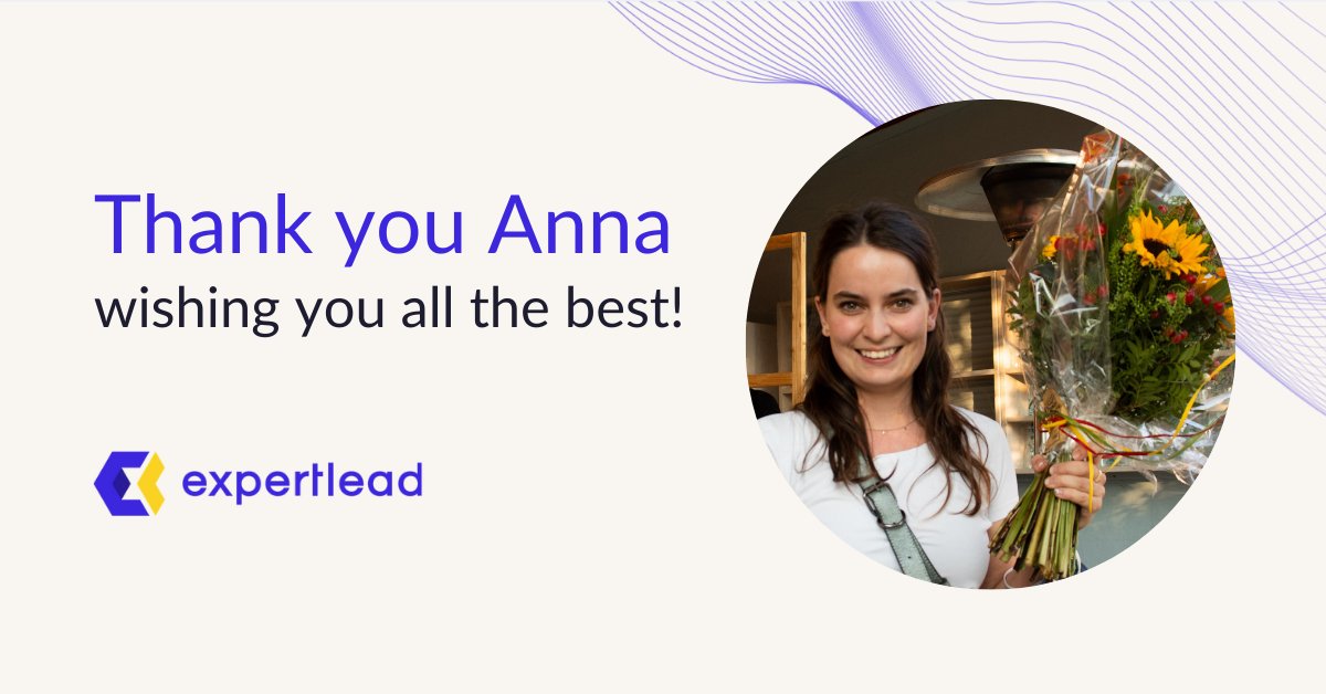 After three and a half years Anna is taking the next step in her career! Anna has played an integral part in the development of expertlead and now it's time to share her HR Tech expertise and positive attitude with Futurepath. Congratulations Anna! 
#lifeatexpertlead #expertlead