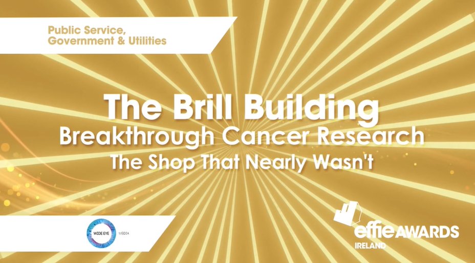 IAPI (@iapi_updates) on Twitter photo Congratulations <a href="/BuildingBrill/">The Brill Building</a> for winning a GOLD #effieIreland award in the Public Service, Government & Utilities category for their campaign for <a href="/BreakthroCancer/">Breakthrough Cancer Research</a> Congratulations <a href="/BuildingBrill/">The Brill Building</a> for winning a GOLD #effieIreland award in the Public Service, Government & Utilities category for their campaign for <a href="/BreakthroCancer/">Breakthrough Cancer Research</a>