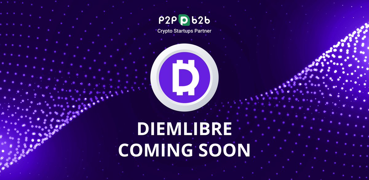 diemlibreio's tweet photo. Diemlibre $DLB will be listed on @p2pb2b 

@diemlibreio and its community aim to protect user privacy. Buy &amp; Own large amounts of the famous $DLB very quickly. 

Links:
🔸Website: https://t.co/0zuT3MU6WX
🔸 TG Group: https://t.co/N8iHGxgnZJ
🔸 TG Channel: https://t.co/M9rBAzKNhy https://t.co/Vo6N22rfla