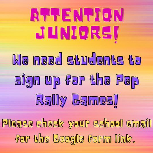 FSK_Class2023's tweet image. You have until 4pm today (9/23) to get signed up!!