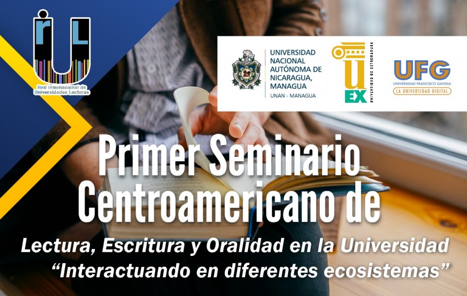 I Seminario Centroamericano de Lectura, Escritura y Oralidad en la Universidad. “Interactuando en diferentes ecosistemas” 

👉universidadeslectoras.es/publicaciones/…