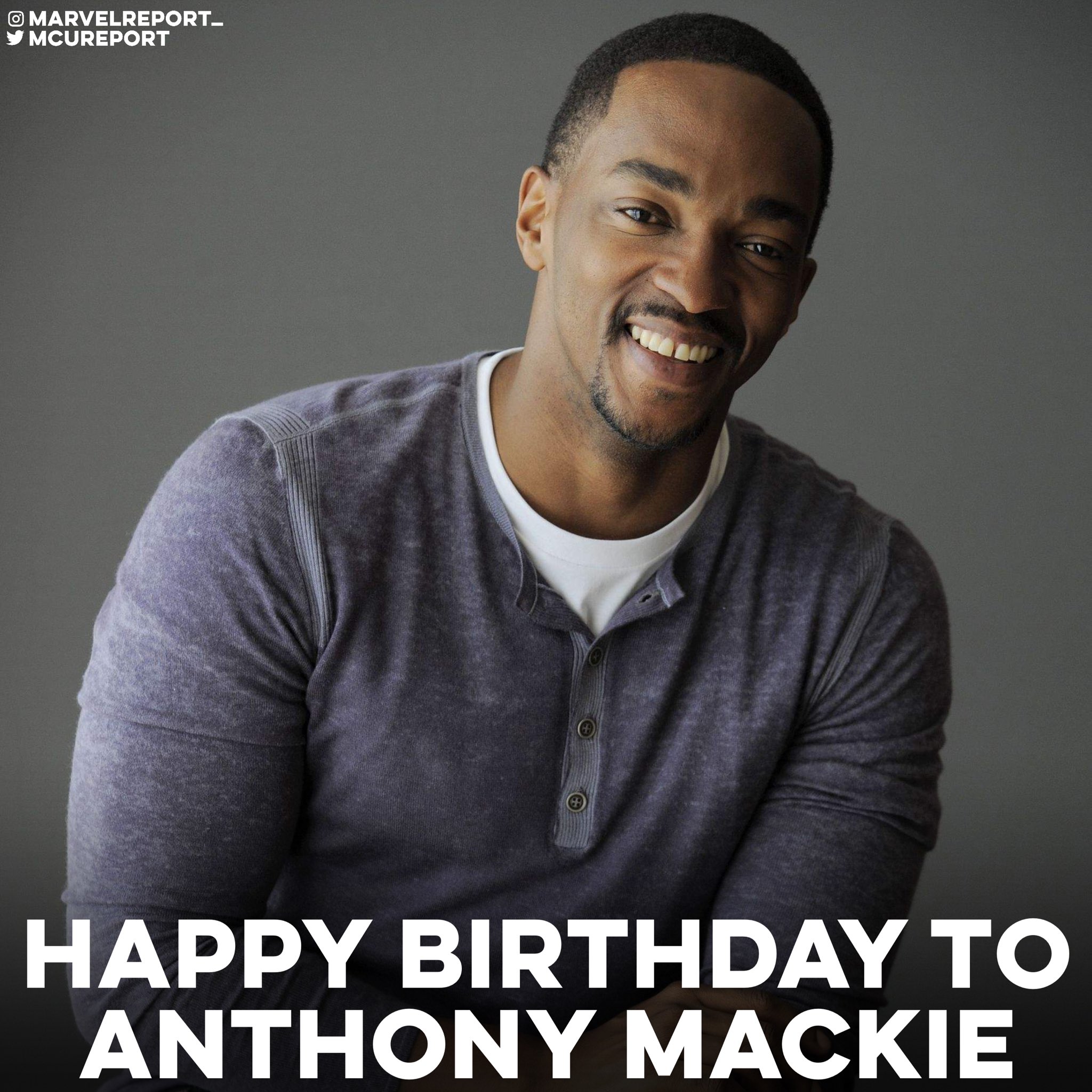 Happy Birthday to Anthony Mackie who turns 43 today 