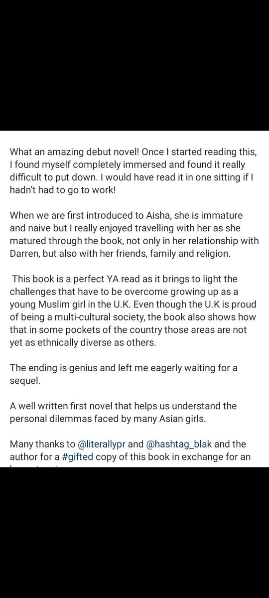 attiyakhan39's tweet photo. A really nice review @karteabooks https://t.co/SDwc4xqPeu