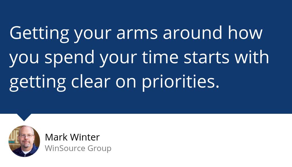 winsourcegroup's tweet image. The start to getting your time (and calendar) under control:: lttr.ai/mVTY

If you take all the stuff you&apos;re supposed to do and try to add it to an Outlook calendar in 15 or 30 min blocks, it simply won&apos;t fit.

@markwintersales

#Planning #Smartsalessimplified