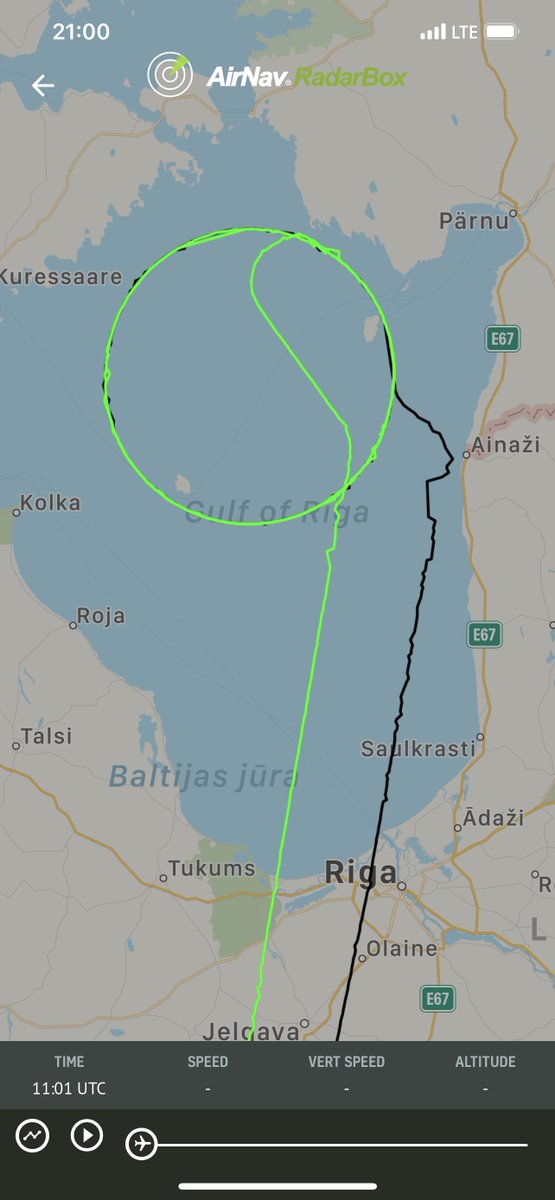 Turkish Air Force’s Konya AFB based 131st Squadron’s Boeing 737-7ES AEW&C Peace Eagle “Batı” 13-004 operated of Gulf of Riga. #BalticAirPolicing #WeAreNATO