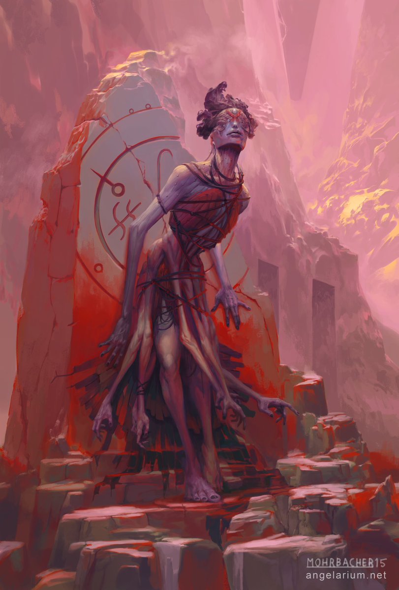 bugmeyer's tweet photo. Armaros, The Angel of Undoing https://t.co/9vEn4jl1Qi