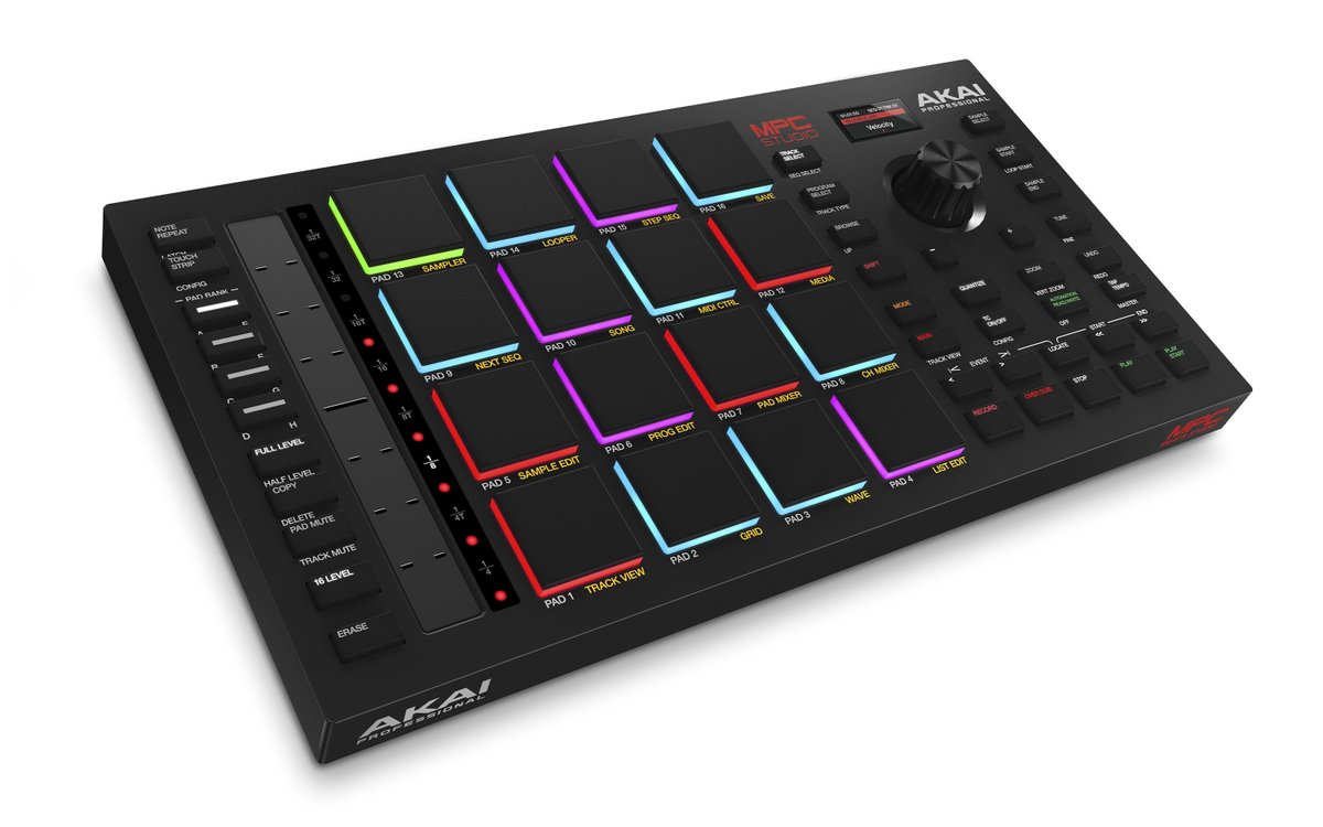 questforgroove's tweet photo. I bought one immediately. Let's see if the pads respond well! #akai #mpcstudio https://t.co/8zihN4IcwW