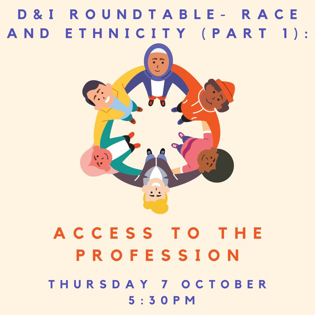 ✨Diversity &amp; Inclusion Roundtable - Race and Ethnicity: Access to the Profession✨

The SYLA is pleased to present the first of a two part series focusing on diversity and inclusion within the Scottish legal profession, more specifically, the inclusion of BAME solicitors.

1/3