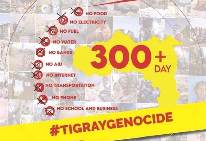 TaddsT's tweet photo. #StopTigrayFamine
#322days of darkness,killings, sexual violence, destruction, displacements.
#TigrayGenocide   
#TigrayFamine
#UNGA
@StateDept @SenateForeign @HouseForeign @FCDOGovUK @ChrisCoons @GermanyDiplo @JanezLenarcic @PowerUSAID @EUinEthiopia @USAIDEthiopia @JosepBorrellF https://t.co/R4FkDxCJ5e