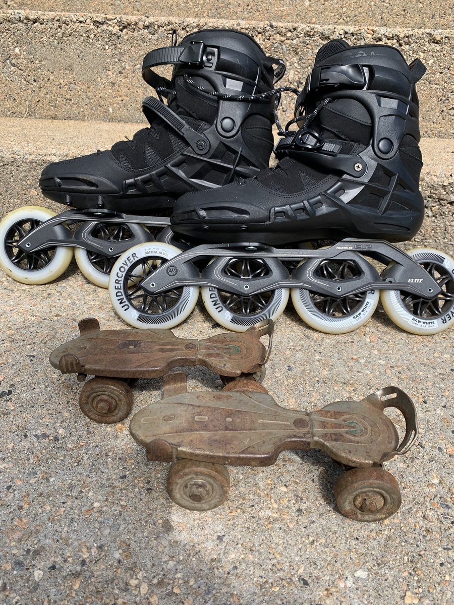 RevKeithM's tweet image. Hmm, which skates should I choose for the NYC Skate Marathon this Sunday? #inlineskates #inlineskating #rollerblades #rollerblading #NYCSkate #SkateMarathon #NewYork #southcountyrollerbladeclub