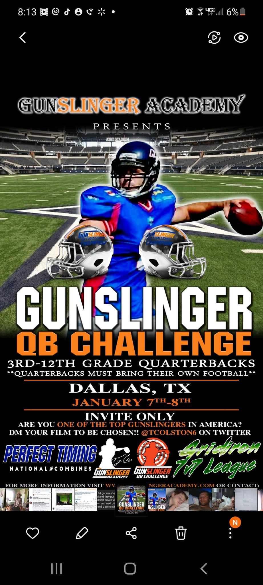 Gunslinger QB Challenge on Twitter "2022 Looks to be as competitive as
