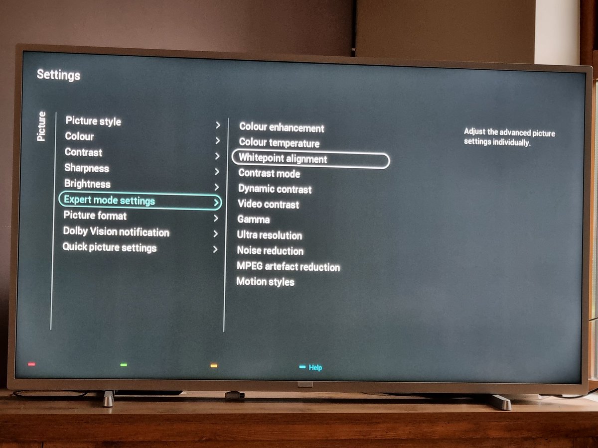 cathalred88's tweet photo. @Philips hi, I'm trying to get my 50PUS6554 TV to stop going into HDR10+ mode - the setting listed in the manual aren't available on the options menu... https://t.co/Fgju9t5uxm