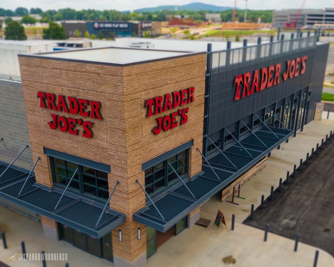 Sparrow Drone (@sparrowdronehsv) on Twitter photo MidCity - Huntsville, AL
.
BIG NEWS! @MidCityDistrict announced today that <a href="/traderjoes/">traderjoes</a> will open on September 30th at 9am!
.
What's your favorite Trader Joe's snack? MidCity - Huntsville, AL
.
BIG NEWS! @MidCityDistrict announced today that <a href="/traderjoes/">traderjoes</a> will open on September 30th at 9am!
.
What's your favorite Trader Joe's snack?