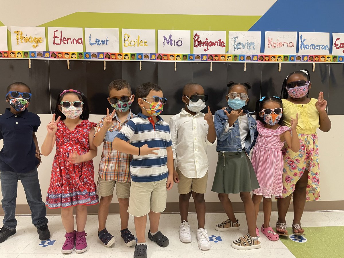 Our attendance is so bright, we have to wear shades!!! Attendance Spirit Week at #Wilburnproud #wcpss