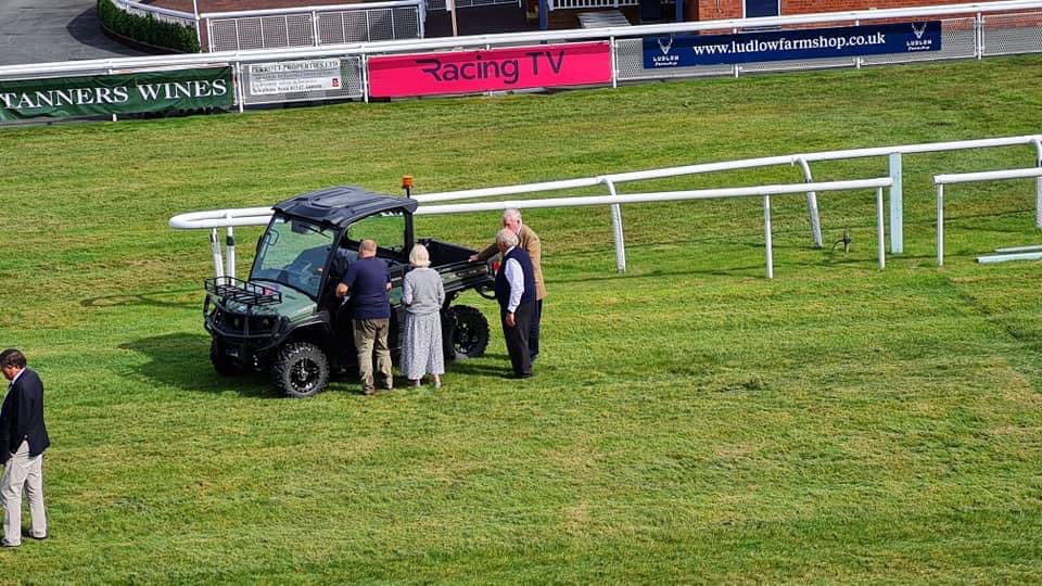 LudlowRaceClub's tweet photo. Today we welcomed our Board of Directors to come and see what Tom, Head Groundsman and his team have been up to ahead of the start of the season.
They also got to take a look at the new kit too 👀
#ludowracecourse #headgroundsman #racecourse https://t.co/uLGMYu9fbv