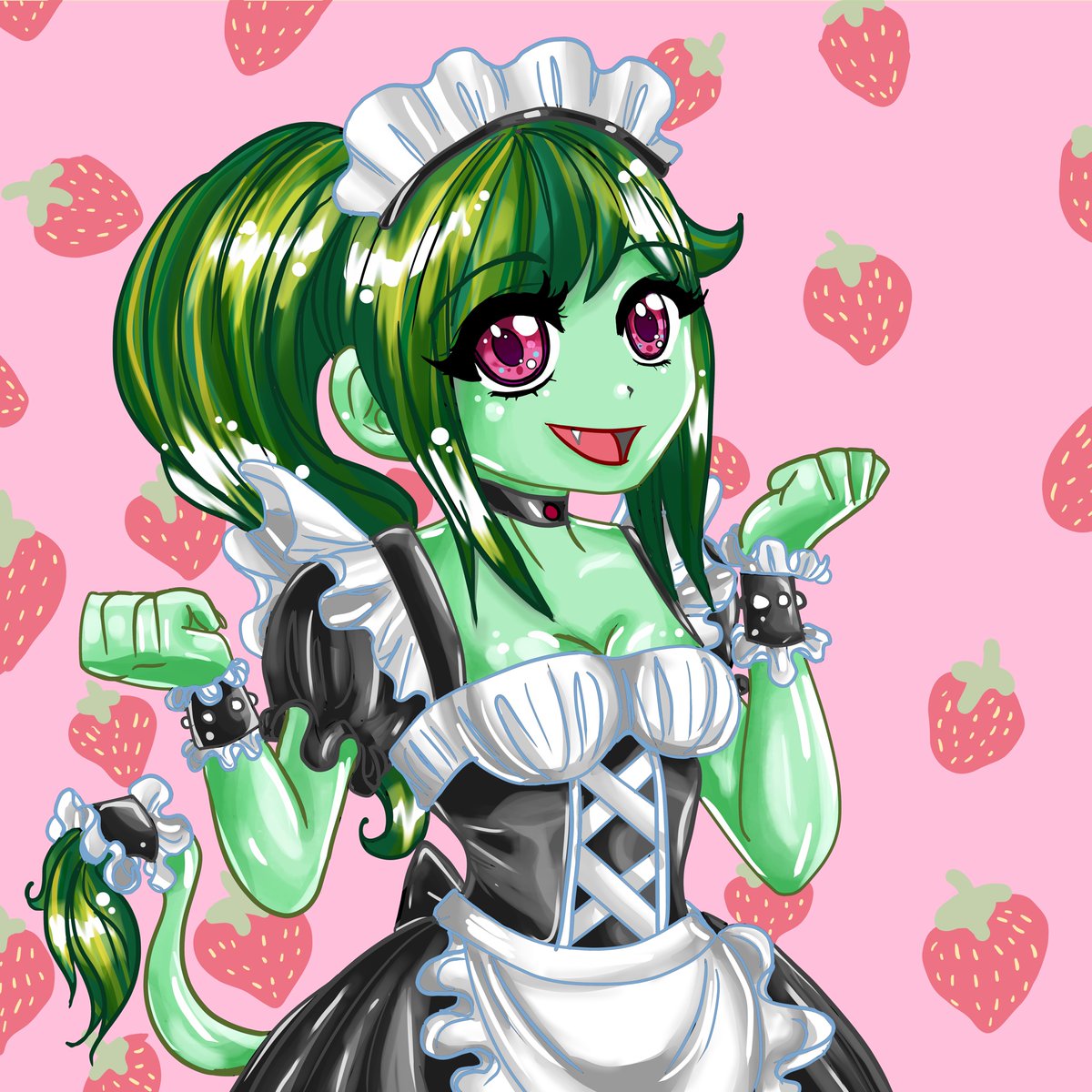 NFTJ13's tweet photo. @NotaNumeri LFG. Nifty Ogre Waifu!!!! https://t.co/r0Vqa4MhI3