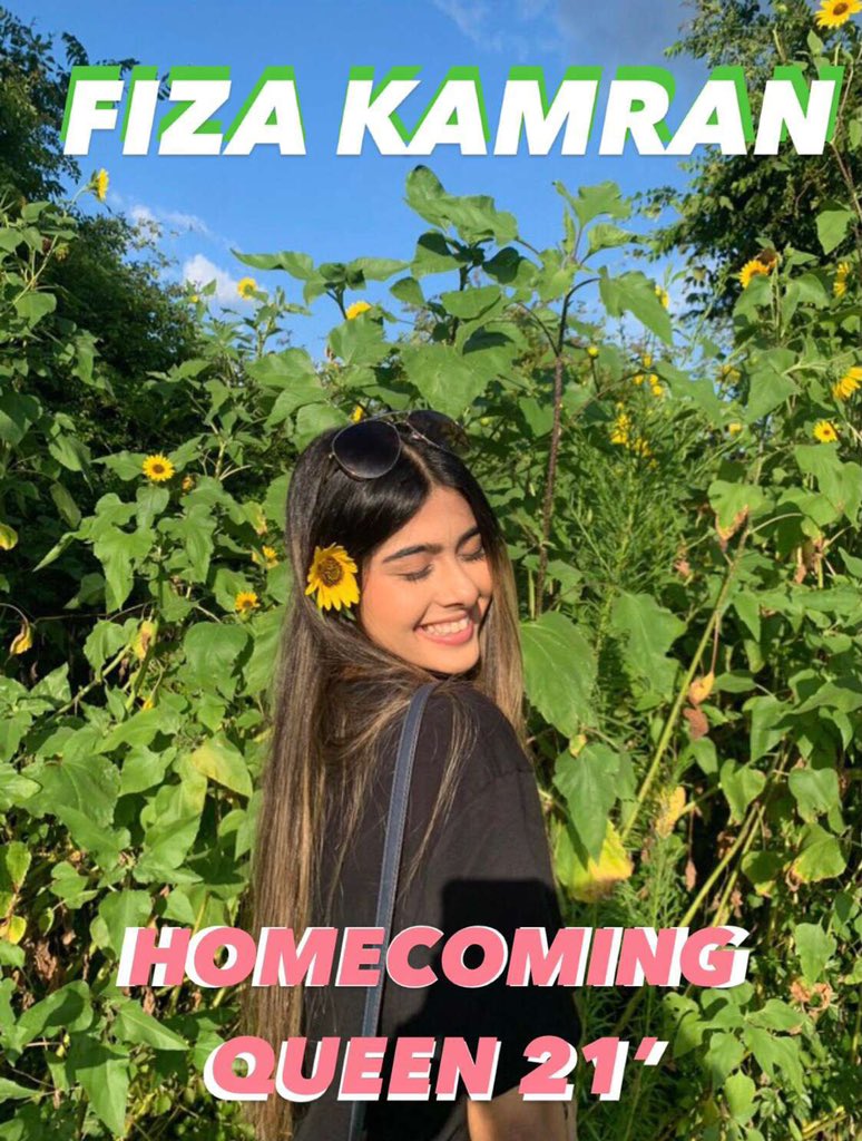 StripesThs's tweet photo. Tigers, vote Fiza Kamran for hoco court! https://t.co/n43T64Tzql