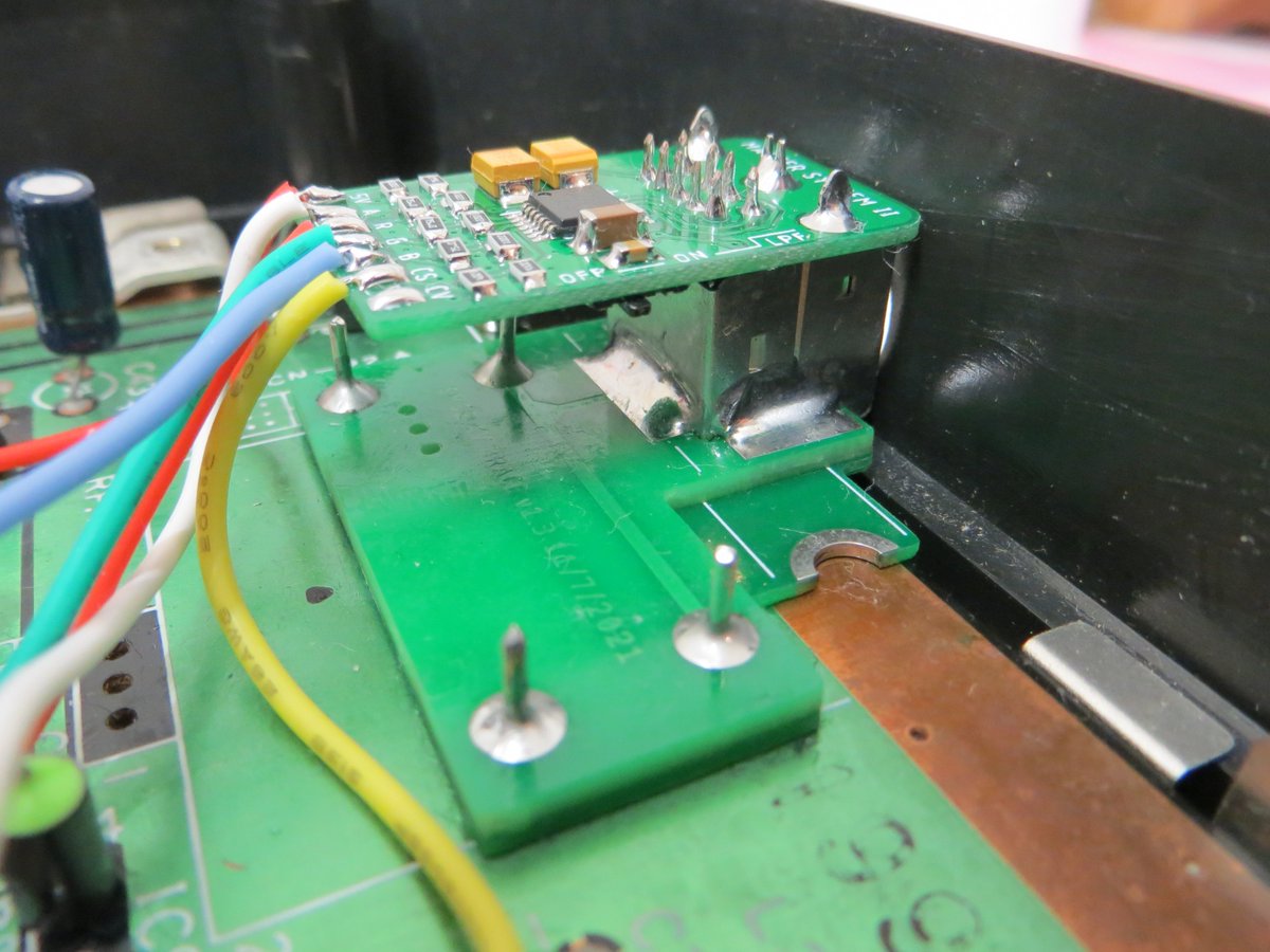 ConsoleMods's tweet image. Just removed my Master System 2 passive RGB mod &amp;amp; replaced it with a test RGB bypass. Works great. Made a few layout changes though. The filter switch was stupid so that is gone. What was I thinking? Will order a small run of PCBs this week. #SegaMasterSystem #SegaMasterSystem2