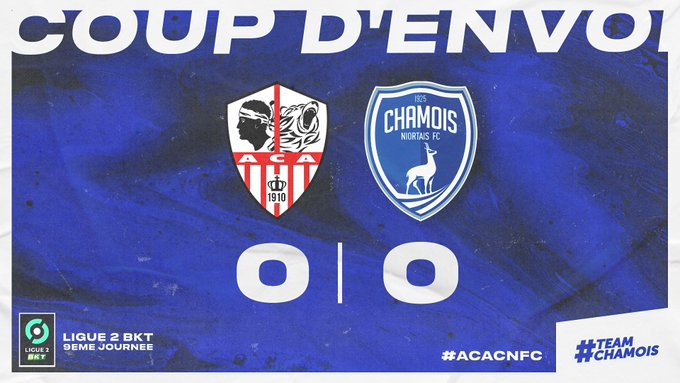 [#ACACNFC] 0️⃣-0️⃣ | ⏱ 1 ’
💥 It's gone to Ajaccio! Ibrahim Sissoko ...