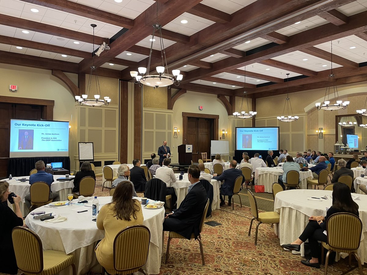 The MAC is looking forward to starting our Fall conference with our keynote speaker and the President of the <a href="/ESOPAssociation/">The ESOP Association</a>, Jim Bonham!