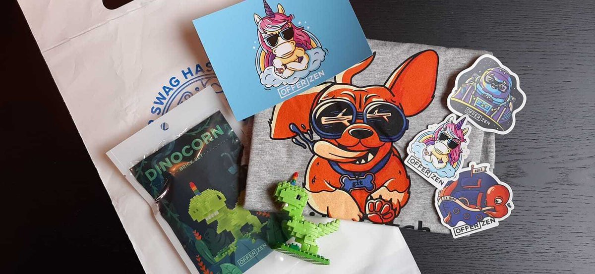 Want to win OfferZen swag? Describe a developer’s worst nightmare in 7 words or less. 👻 Our favourite answers win swag one of 5 epic swag hampers! Winners announced 28/09