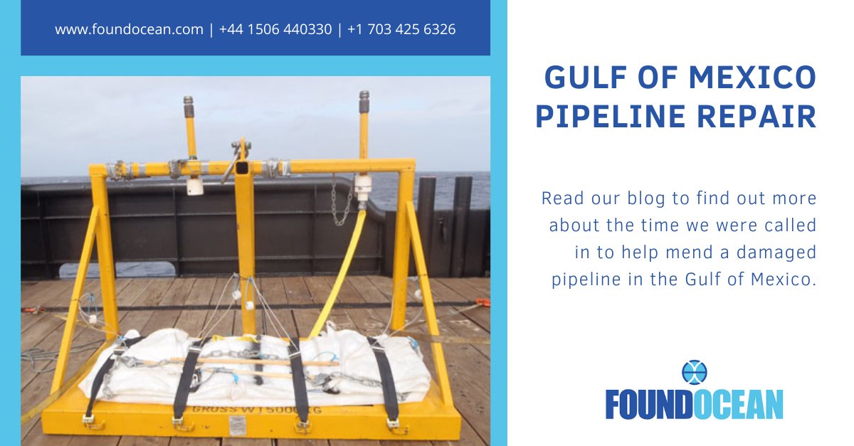 FoundOcean's tweet image. Our line of work sees us performing at significant depths under the sea. In 2011, we performed a repair of a pipeline in the Gulf of Mexico that was 750m deep, more than twice the height of the Shard in London! 

foundocean.com/news-resources…

#pipelinerepair #underwater #blog