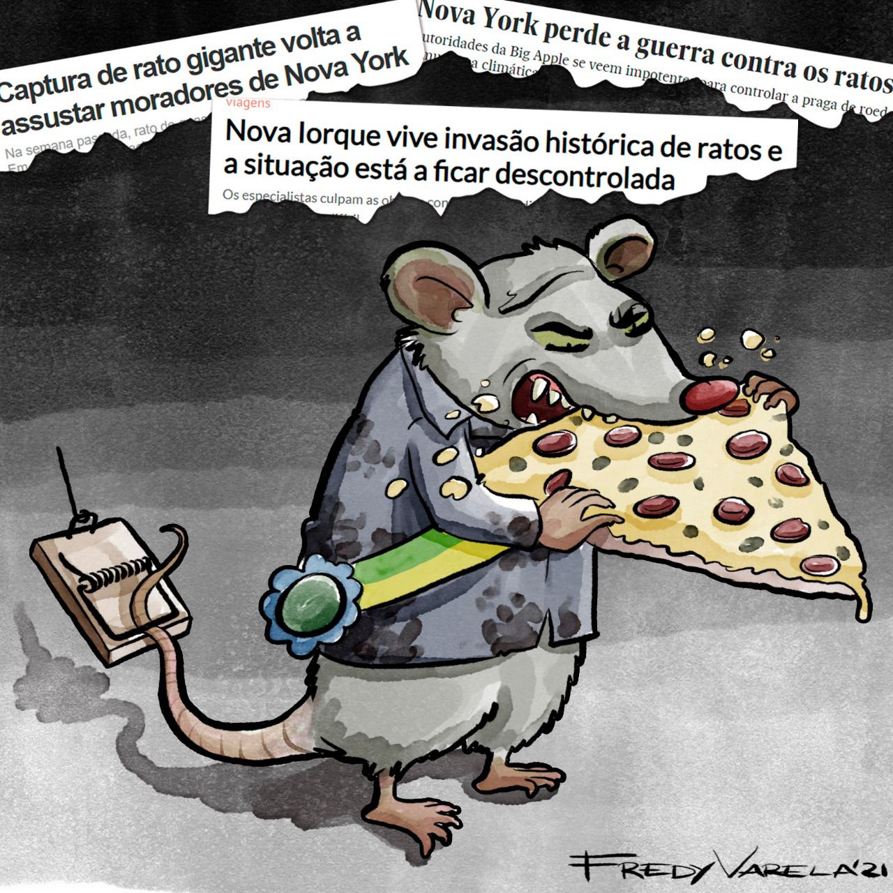 Invasão dos ratos gigantes