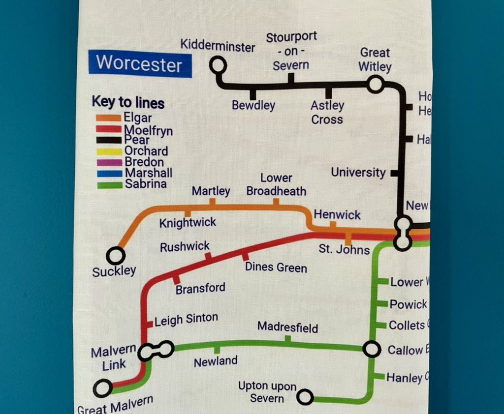 CotswoldsMugs's tweet photo. Our new #worcester teatowel design.
A new stop has been created for Droitwich too👍

Available from our Etsy shop today- a great gift idea 🎁

https://t.co/0kyxn9xc0b

Please share 🙏
#WorcestershireHour #worcestershire #pershore #malvern #barbourne #worcesteruni #droitwich https://t.co/IPH1mUBc6P