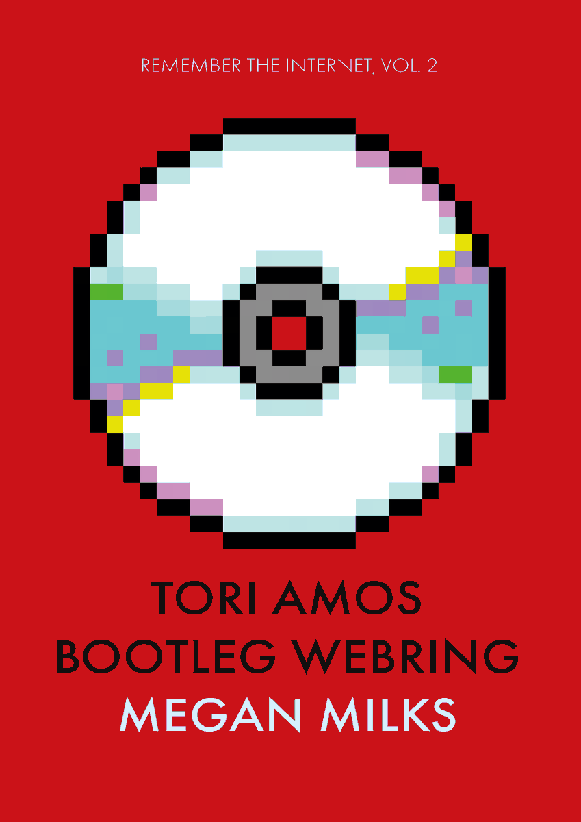 Instarbooks's tweet photo. Happy pub day for TORI AMOS BOOTLEG WEBRING by @sklimnagem ! Pick up your copy direct from us, or by special order through your fave bookstore! #iieee #toriamos #remembertheinternet #happypubday https://t.co/J735kuhpIX https://t.co/vq7Kw9EhSs