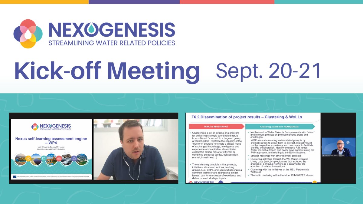 🤗 What a great last day! We concluded the 2⃣-day kick-off meeting of our project discussing: 

✔️Nexus system 
✔️Case studies
✔️Comms &amp; policy actions

🚀Now we are ready to start this exciting project journey for the next 4⃣ years! More info: buff.ly/2W4dVwc