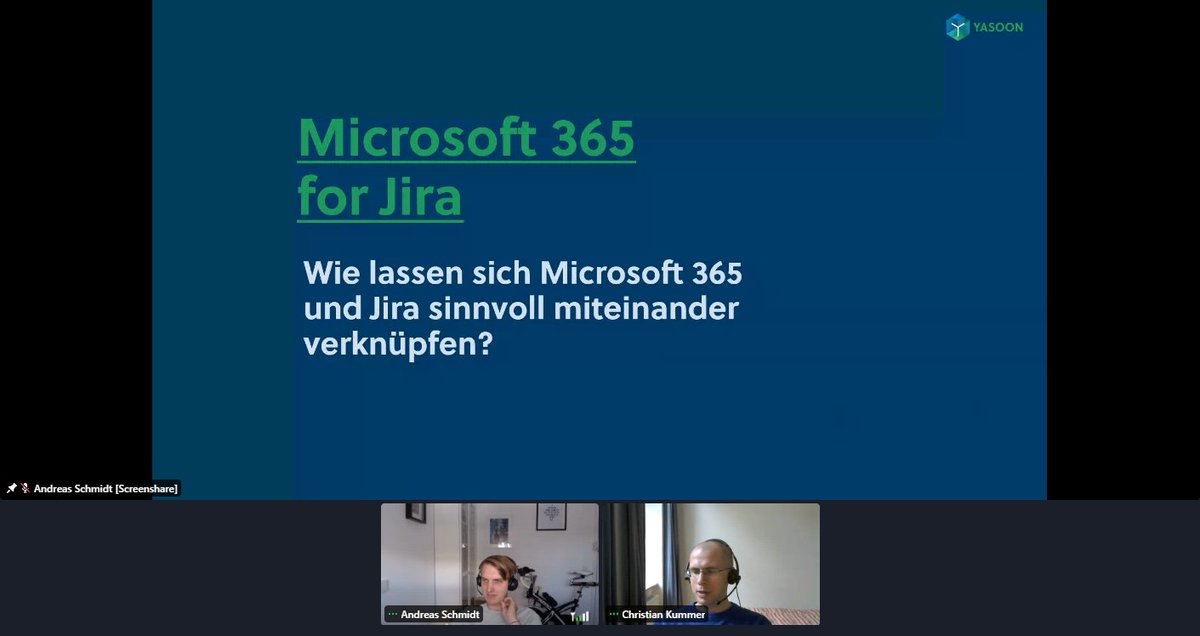 yasoonOfficial's tweet photo. ⭐Here we go! @communardo 

#DWSC21 #DigitalWorkPlace #Microsoft365 #Jira https://t.co/5bEwOSZu8P