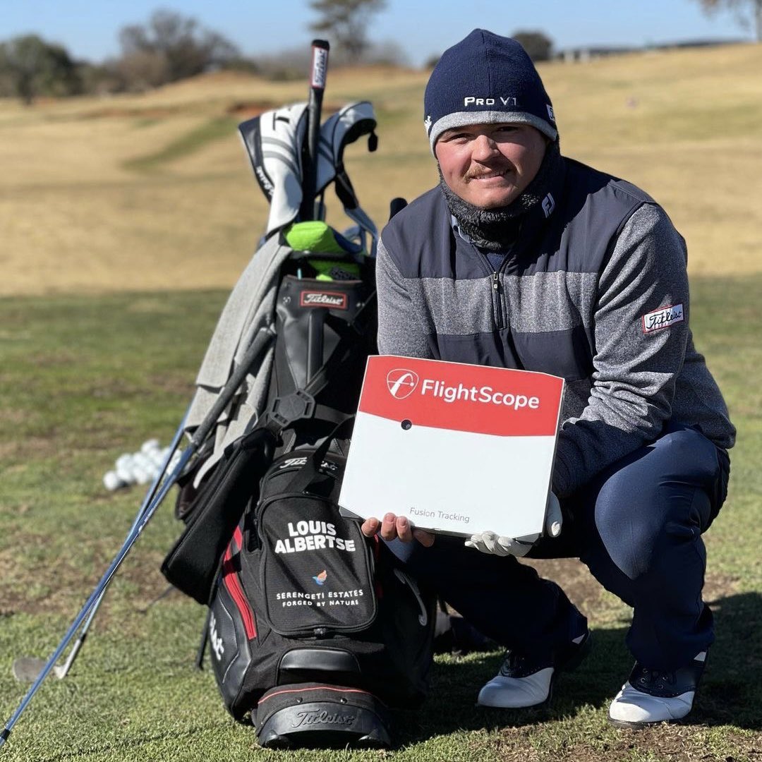 FlightScopeGolf's tweet photo. 🏆 WINNER 🏆 @LouisAlbertse 

Congratulations to #FlightScopeFamily member Louis Albertse on winning his first @Sunshine_Tour event, the 2021 @Vodacom #VOGTheWoods at Mount Edgecombe Country Club. ⛳ https://t.co/V735tpFMHT
