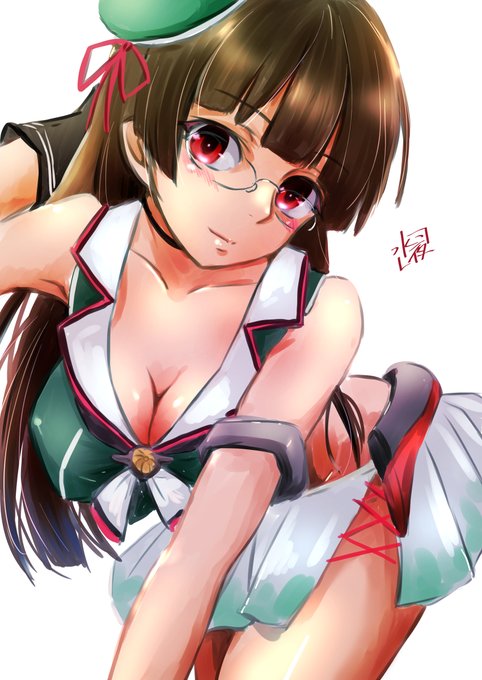 #艦これ版深夜の真剣お絵描き60分一本勝負
#艦これ版真剣お絵描き60分一本勝負_20210921

#鳥海「あっ、司令官さん。お疲れ様です❤」 