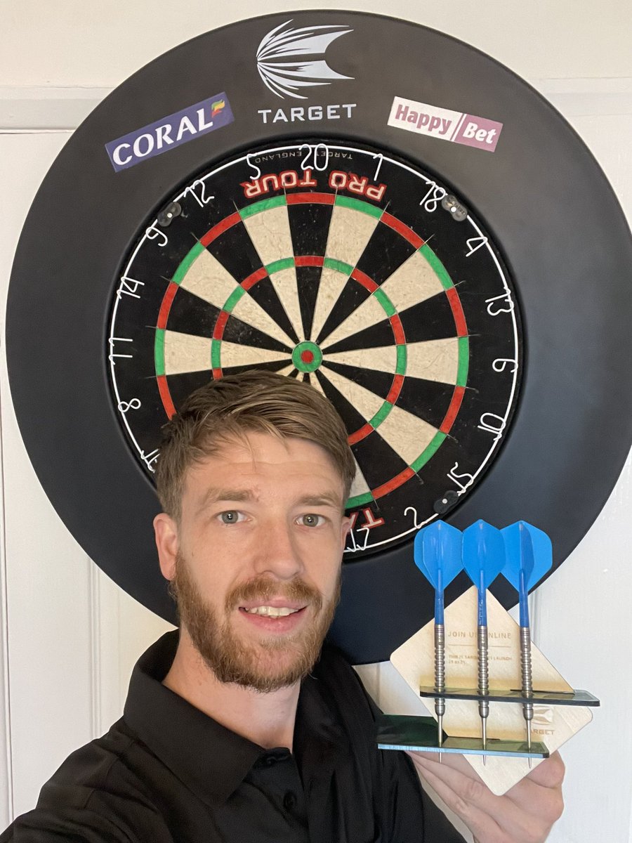 QuannyJr180's tweet photo. Great to get my invite to the @TargetDarts launch on 29.9.2021 at 12pm BST 
 
You can catch this launch online so you can enjoy the experience with us all. 
 
Proud to be part of the Target team and hope your looking forward to it as much as I am!
 
#Target2021Launch #StepBeyond https://t.co/xWvk4ggz0X