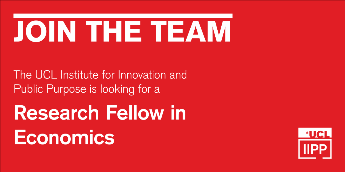 Join our team 🚀

We're looking for two Research Fellows in Economics

Hours: Full time

Salary: £36,770 – £44,388 

Apply by 26 Sep 2021

ow.ly/boY950Gaeeq